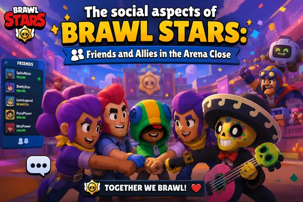 The social aspects of Brawl Stars: Friends and Allies in the Arena Close